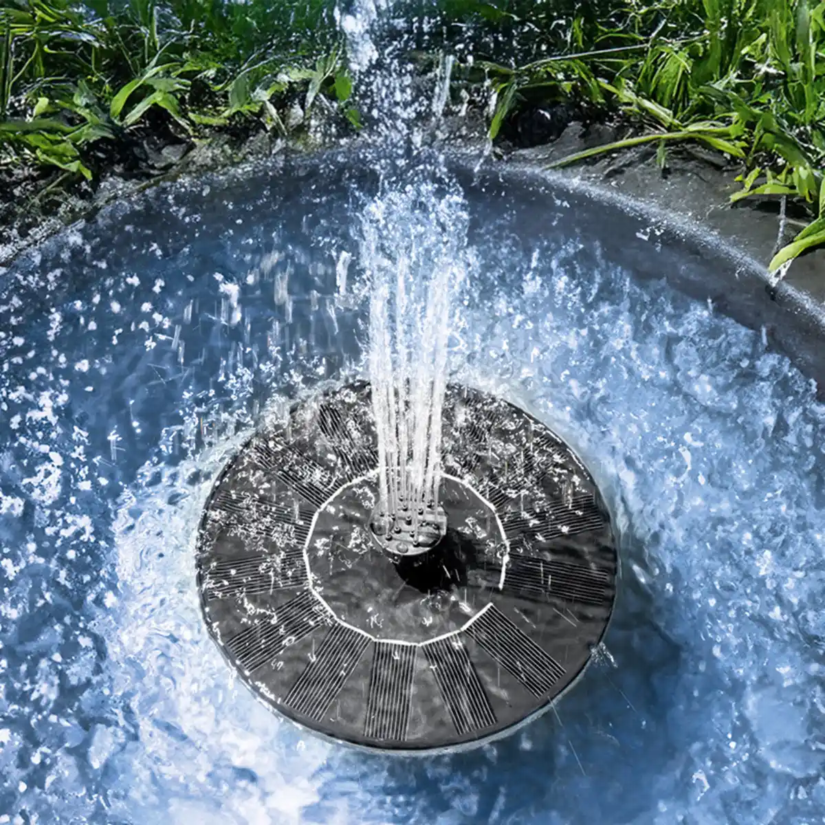 Bild 1 von Mauk Solar-Springbrunnen Wasserspiel