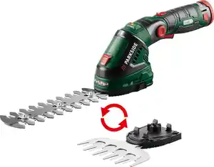 PARKSIDE® Akku-Gras- und Strauchschere 12 V »PGSA 12 A1« mit Akku