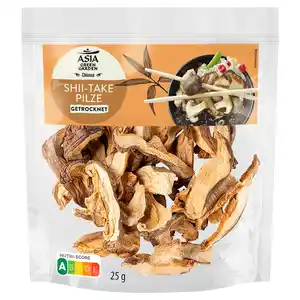ASIA GREEN GARDEN Pilze getrocknet 25 g, Shiitake Pilze