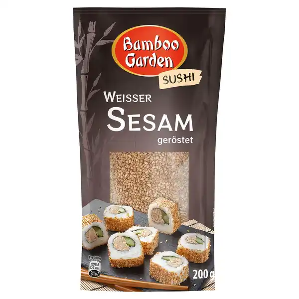 Bild 1 von BAMBOO GARDEN Sesam weiß 200 g
