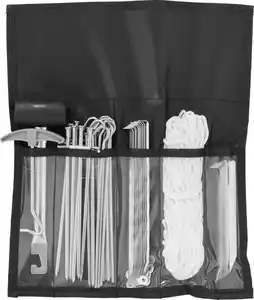 COUNTRYSIDE® Zeltzubehör-Set, 50-teilig