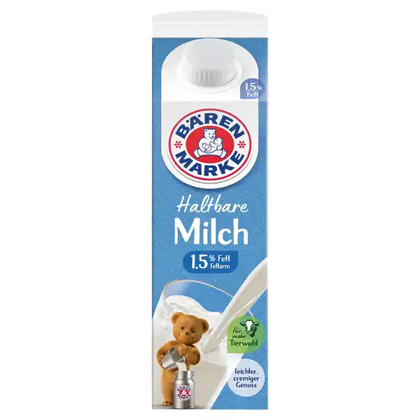 Bild 1 von BÄRENMARKE H-Milch 1 l, 1,5 %