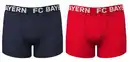 Bild 1 von Retroshorts »FC Bayern München«, 2-St.-Packg.