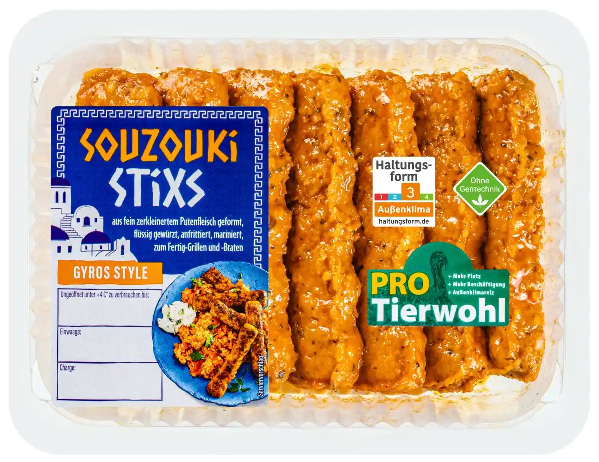 Bild 1 von Souzouki-Stixs Gyros Style, 300-g-Packg.