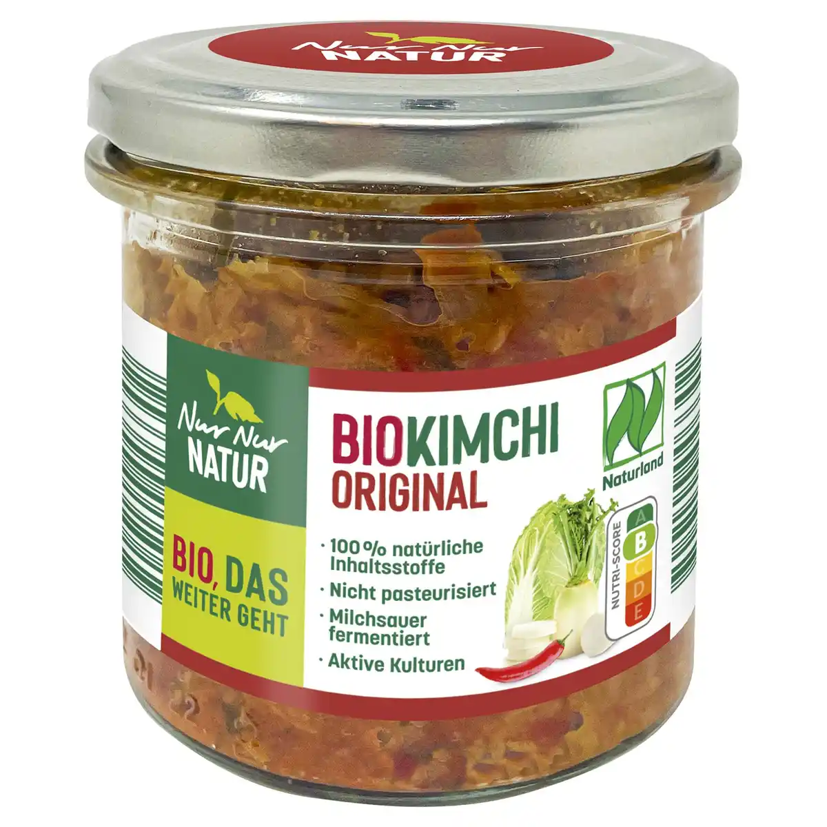 Bild 1 von NUR NUR NATUR Bio-Kimchi 220 g, Original