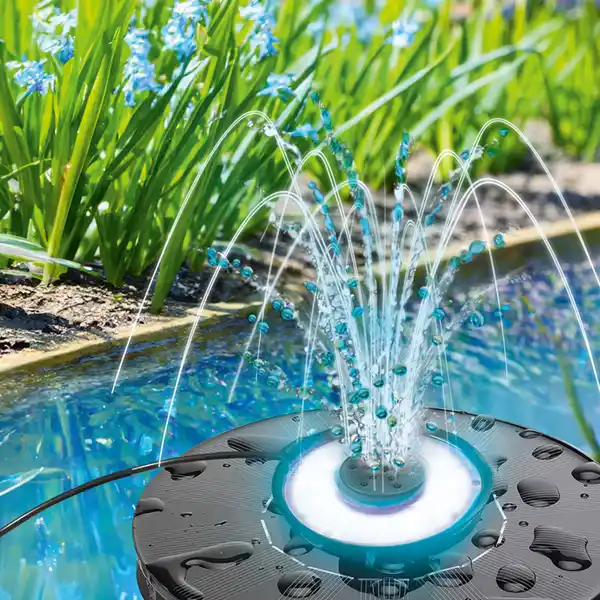 Bild 2 von Mauk Solar-Springbrunnen Wasserspiel