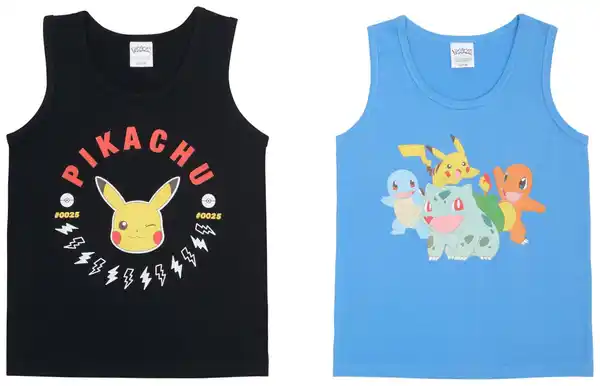 Bild 2 von Kinder-Unterhemden »Pokémon«, 2-St.-Packg.