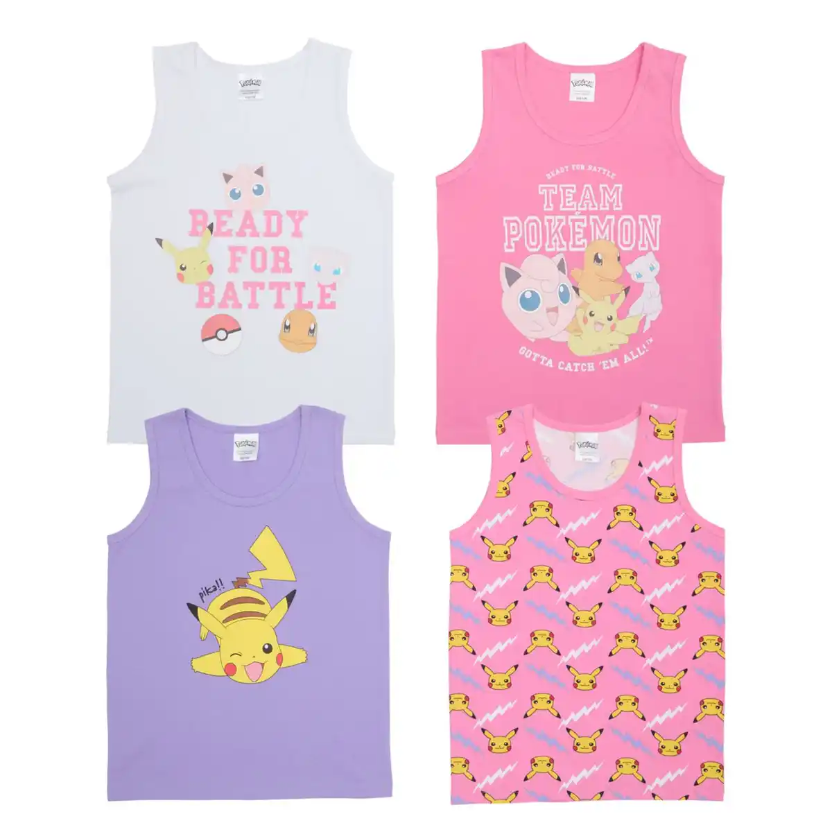 Bild 1 von Kinder-Unterhemden »Pokémon«, 2-St.-Packg.