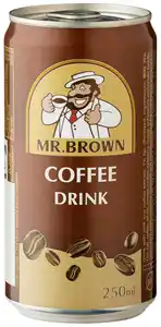 MR. BROWN Coffee Drink, 0,25-l-Dose