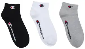 CHAMPION Quarter-Socken, 3 Paar