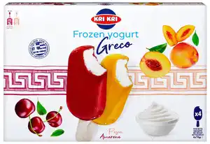 KRI KRI Frozen Yogurt Greco, 4 St. = 280-g-Packg.