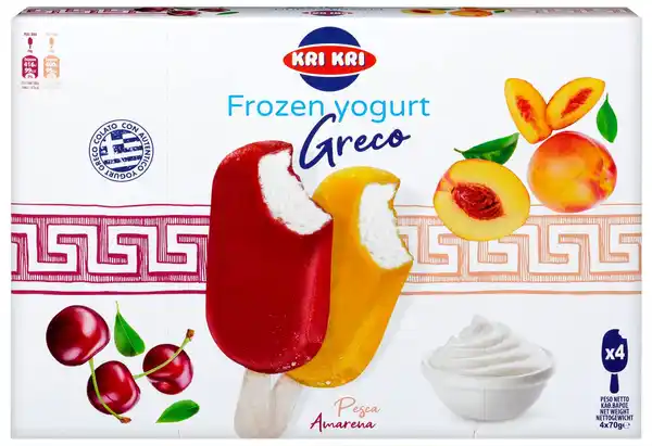 Bild 1 von KRI KRI Frozen Yogurt Greco, 4 St. = 280-g-Packg.