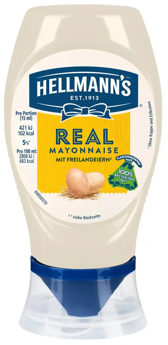 Bild 1 von HELLMANN'S Real Mayo, 250-ml-Fl.