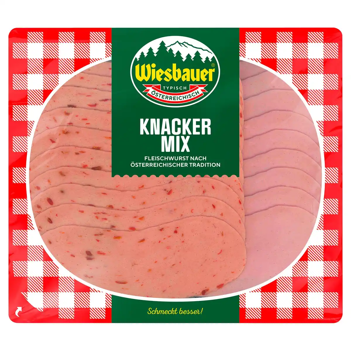 Bild 1 von WIESBAUER Aufschnitt, Knackermix 200 g