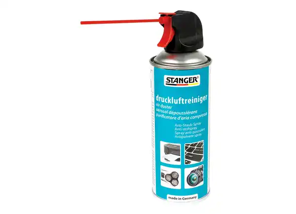Bild 1 von Stanger Druckluftreiniger entfernt Staub an schwer zugänglichen Stellen mittels Druckluft