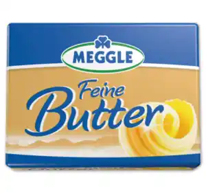 MEGGLE Feine Butter oder Streichzart ungesalzen