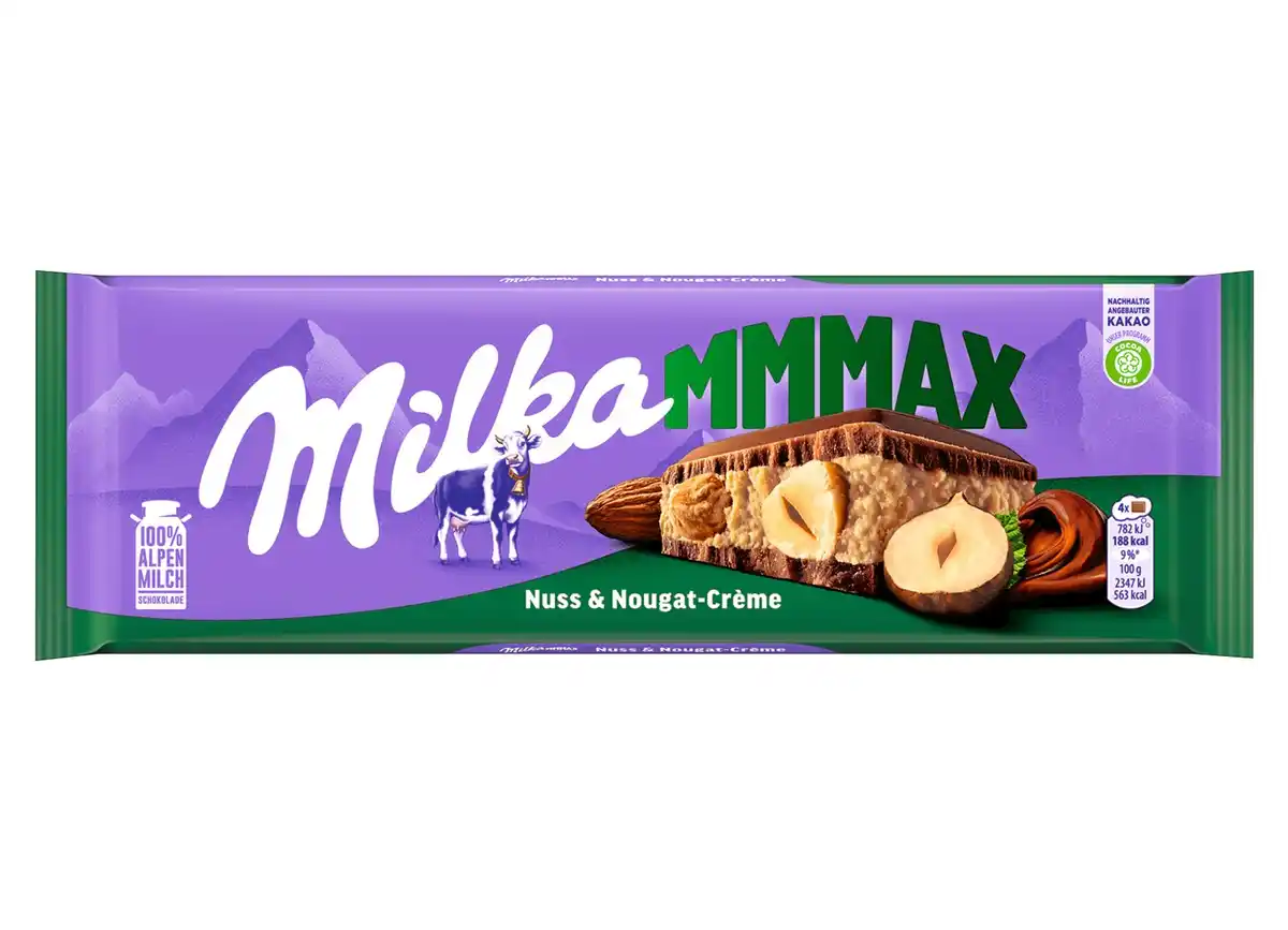 Bild 1 von Milka Tafelschokolade Nuss und Nougat-Crème