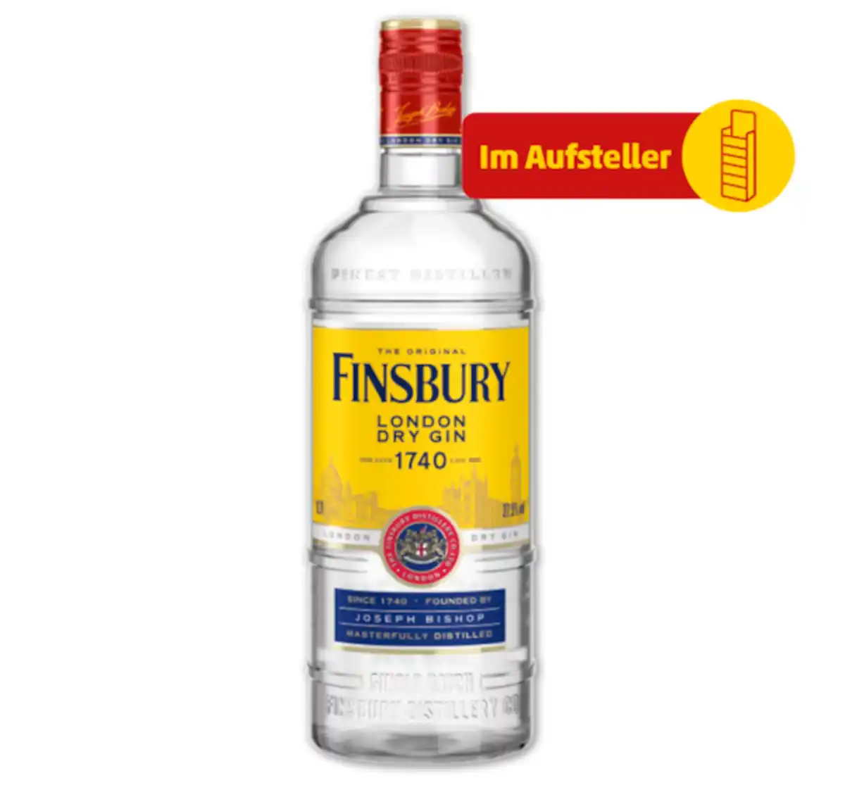 Bild 1 von FINSBURY London Dry Gin*