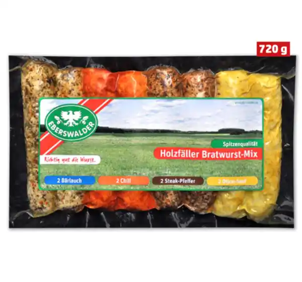 Bild 1 von EBERSWALDER Holzfäller Bratwurst-Mix*