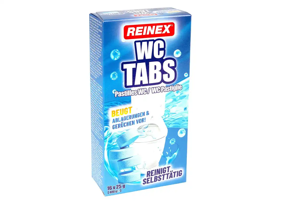 Bild 1 von Reinex WC-Reinigertabs beugt Ablagerungen und Gerüchen vor