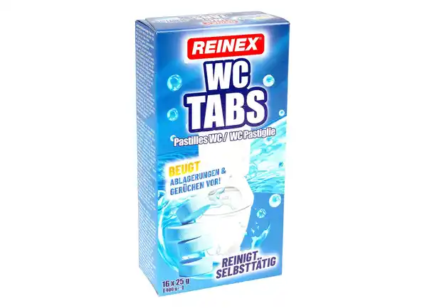 Bild 1 von Reinex WC-Reinigertabs beugt Ablagerungen und Gerüchen vor