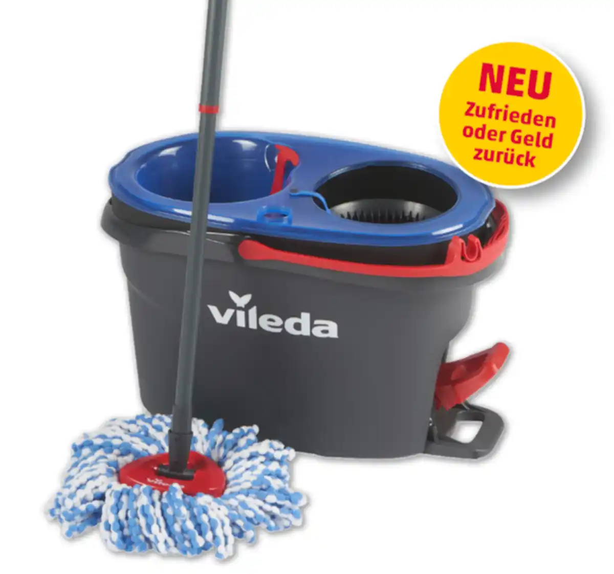 Bild 1 von VILEDA Bodenwischmopp Komplett-Set H2PRO*