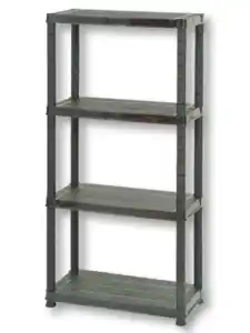 Kunststoffregal 4 Böden