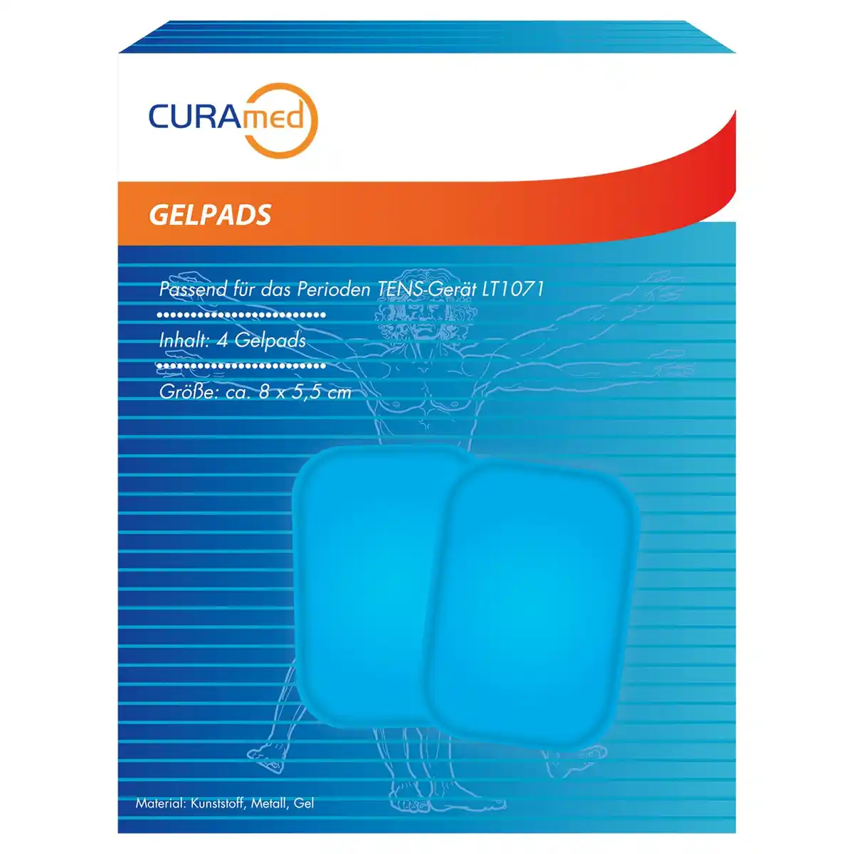 Bild 1 von CURAMED TENS-EMS-Massage-Elektroden