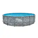 Bild 1 von Frame-Pool-Set 'Elite' Ø 549 x 132 cm mit Einstiegsleiter und Filterpumpe