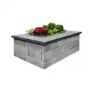 Bild 1 von EHL Hochbeet-Set 'Tribus Citypur' grau-anthrazit