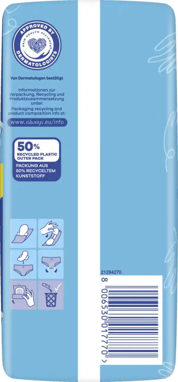 Bild 2 von Always Ultra Day Binden Normal mit Flügeln Gr. 1 BigPack