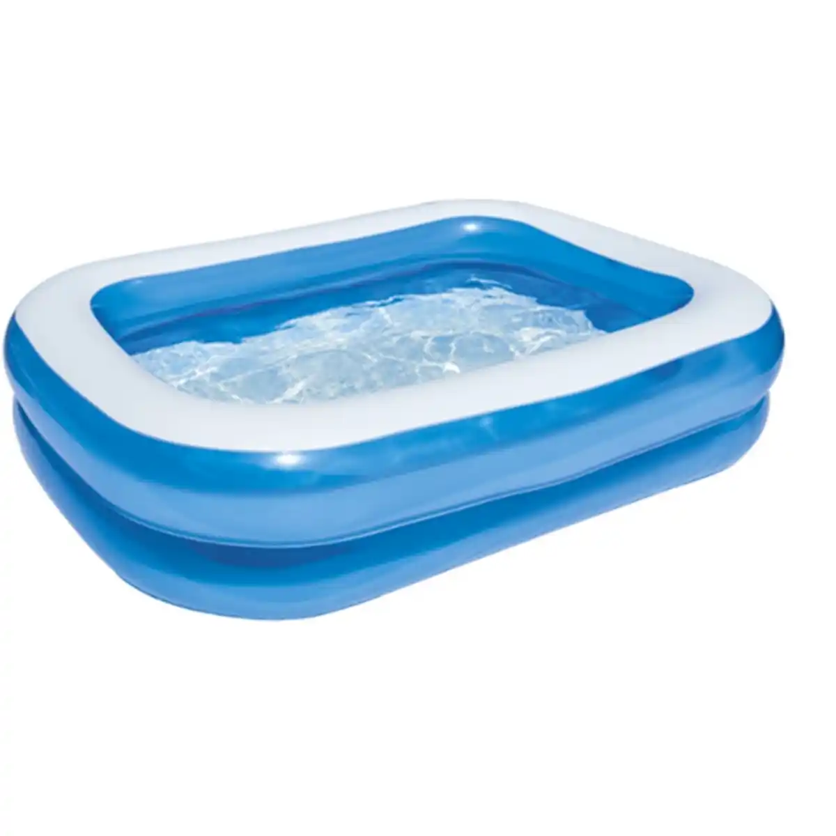 Bild 1 von Bestway Planschbecken 'Family' blau/weiß 211 x 132 x 46 cm