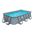 Bild 1 von Aufstellpool 'Elite Frame' grau 400 x 200 x 100 cm