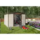 Bild 1 von Yardmaster Metallgerätehaus 'Brandenburg 1012TBSL' taupe 303 x 376 x 224 cm