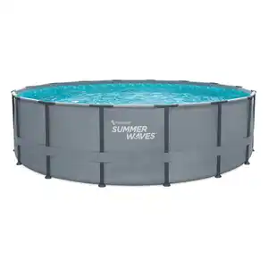 Frame-Pool-Set 'Elite' Ø 488 x 122 cm mit Einstiegsleiter und Filterpumpe