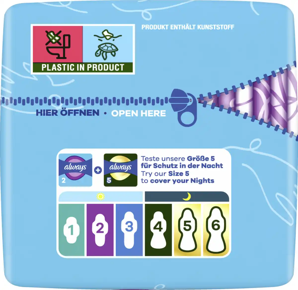 Bild 4 von Always Ultra Day Binden Long mit Flügeln Gr. 2 BigPack