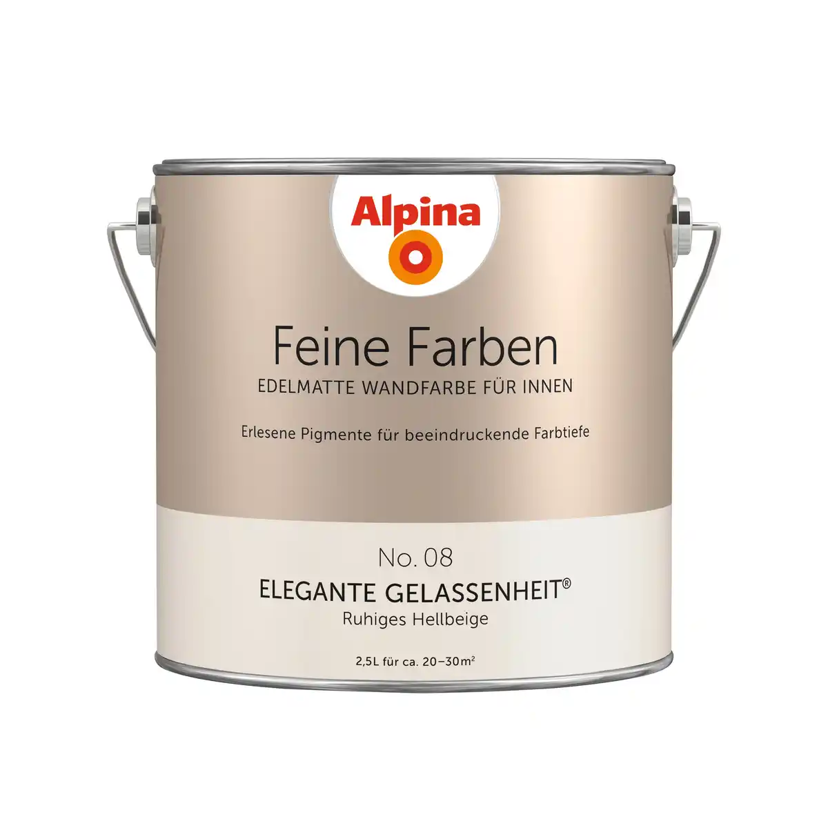Bild 1 von Alpina Feine Farben 'Elegante Gelassenheit' hellbeige matt 2,5 l