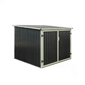 Westmann Fahrradgarage anthrazit Metall 200 x 203 x 158 cm