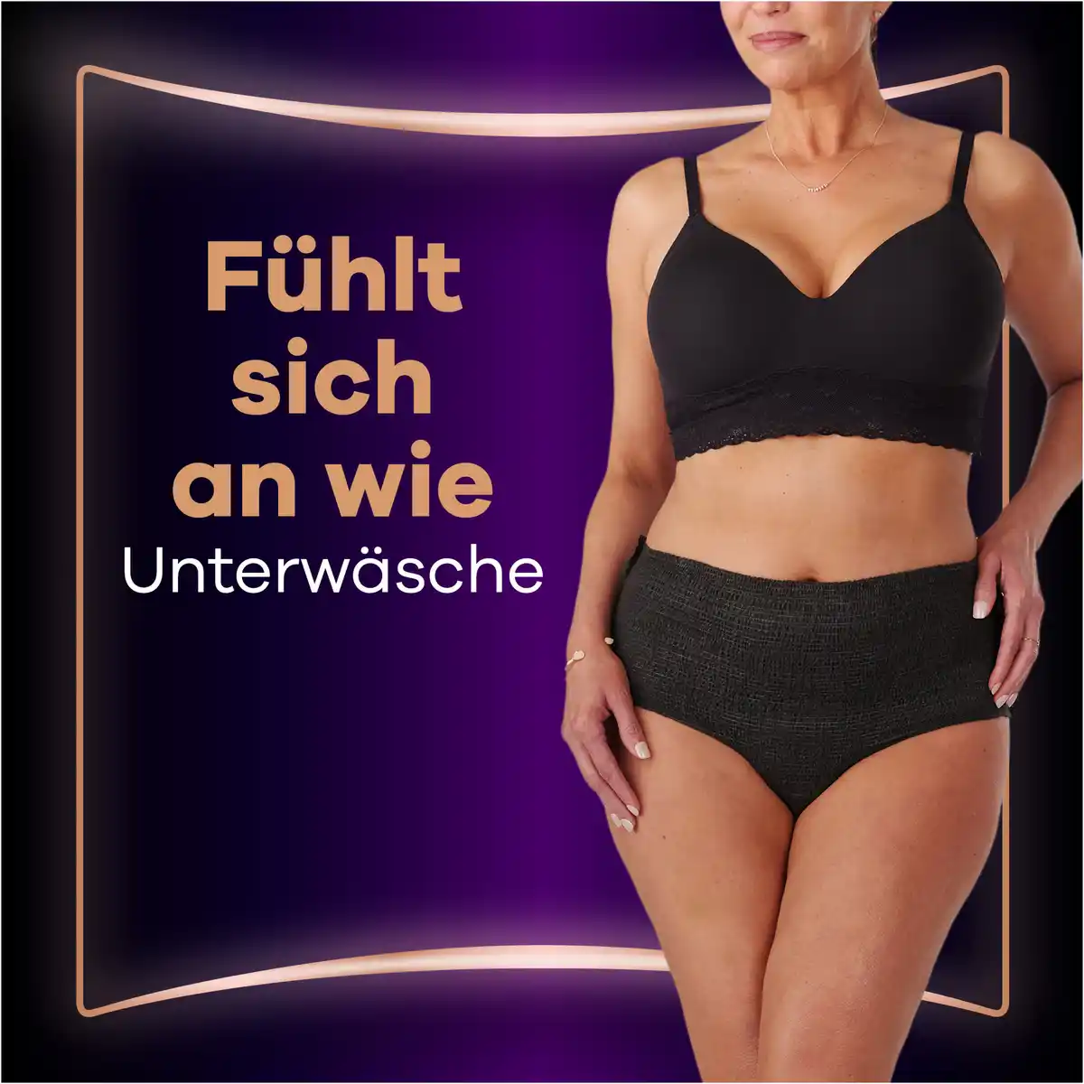 Bild 4 von Always Discreet Inkontinenz Boutique Pants Black M