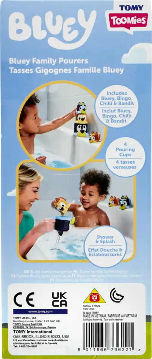 Bild 1 von TOMY Bluey Familie Badegießer