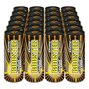 Booster Energy Drink Exotic Zero 0,33 Liter Dose, 24er Pack