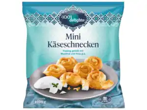 1001 delights Mini-Käseschnecken,  1 kg
