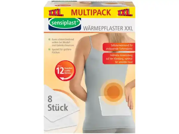 Bild 2 von sensiplast® Wärmepflaster/-gürtel