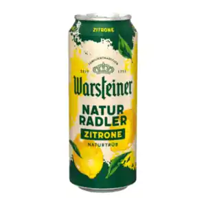 WARSTEINER Naturradler Zitrone 0,5L