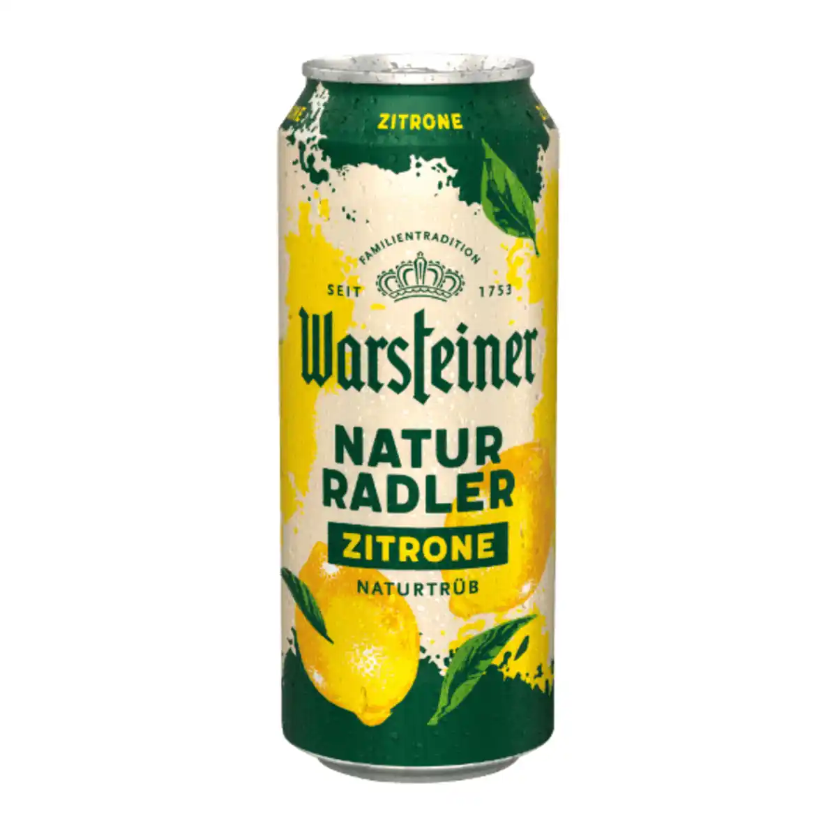 Bild 1 von WARSTEINER Naturradler Zitrone 0,5L