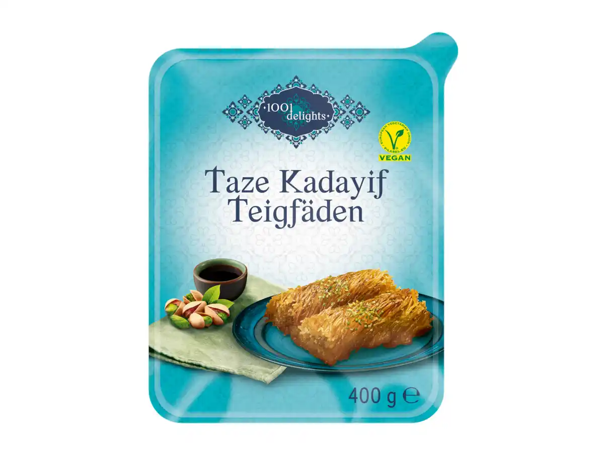Bild 1 von 1001 delights Taze Kadayif Teigfäden,  400 g