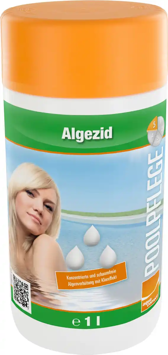 Bild 1 von Steinbach Poolpflege Algezid 1 L, Algenverhütung, flüssig