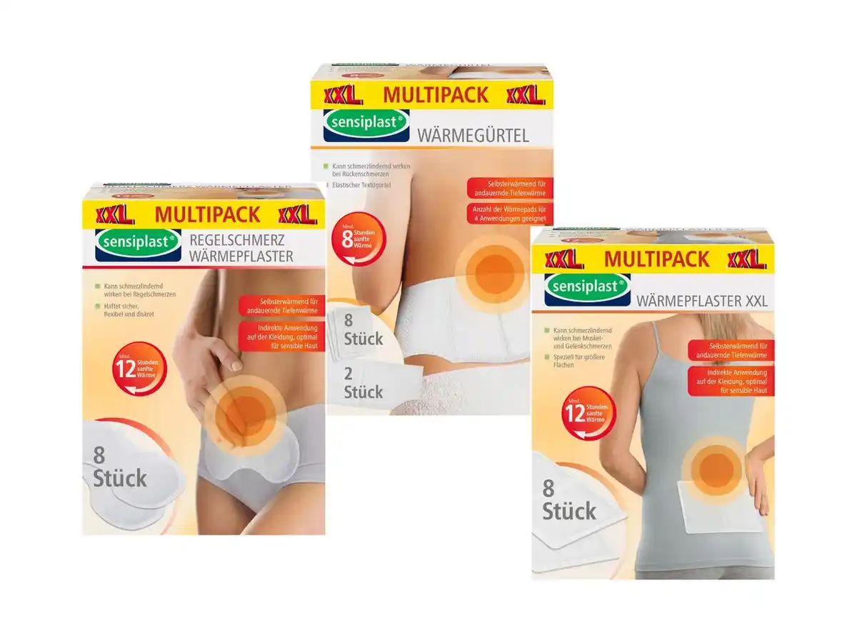 Bild 1 von sensiplast® Wärmepflaster/-gürtel