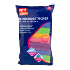 OPTIWISCH Reinigungstücher mit Mikrofaser