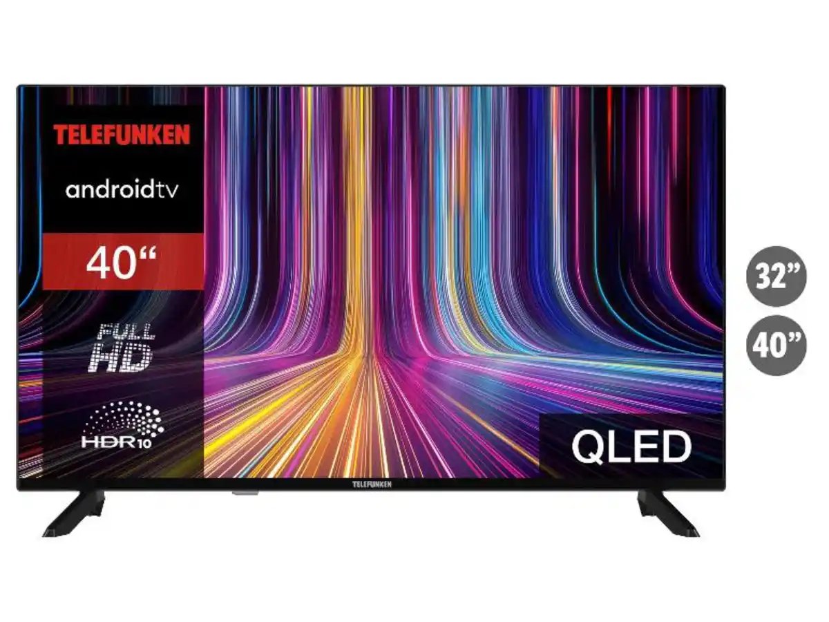 Bild 1 von TELEFUNKEN »QFAN750S« Fernseher QLED Android Smart TV Full HD